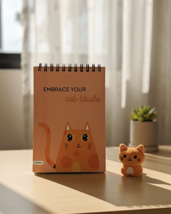 "Embrase " A6 Notepad / Wiro-Unruled 120 Pages /Softboard