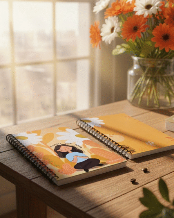 "Protect your Peace" A5 Notepad / Wiro-Unruled 160 Pages /Softboard